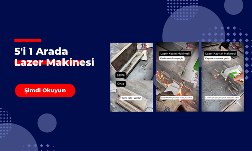 5'i 1 Arada Lazer Makinesi
