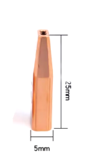 LAZER KAYNAK ÇİFT TEL BESLEME NOZULU(H:25-M:5)