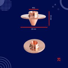 PRECITEC Nozul DE HP 1.5'' Dışı Uç Konik Alt. - Avrupa Üretim