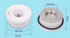 D:32-H:12-M14 Seramik Nozul Tutucu  /FE (Ø32mm x 12mm x M14)