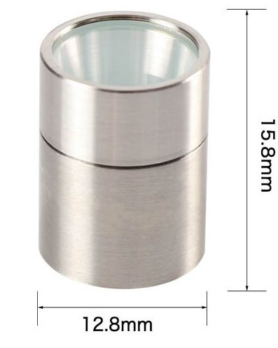 RAYCUS 3kw Fiber Optik Konnektör Koruma Başlığı Alt. (H:15.8mm x D:12.8mm)